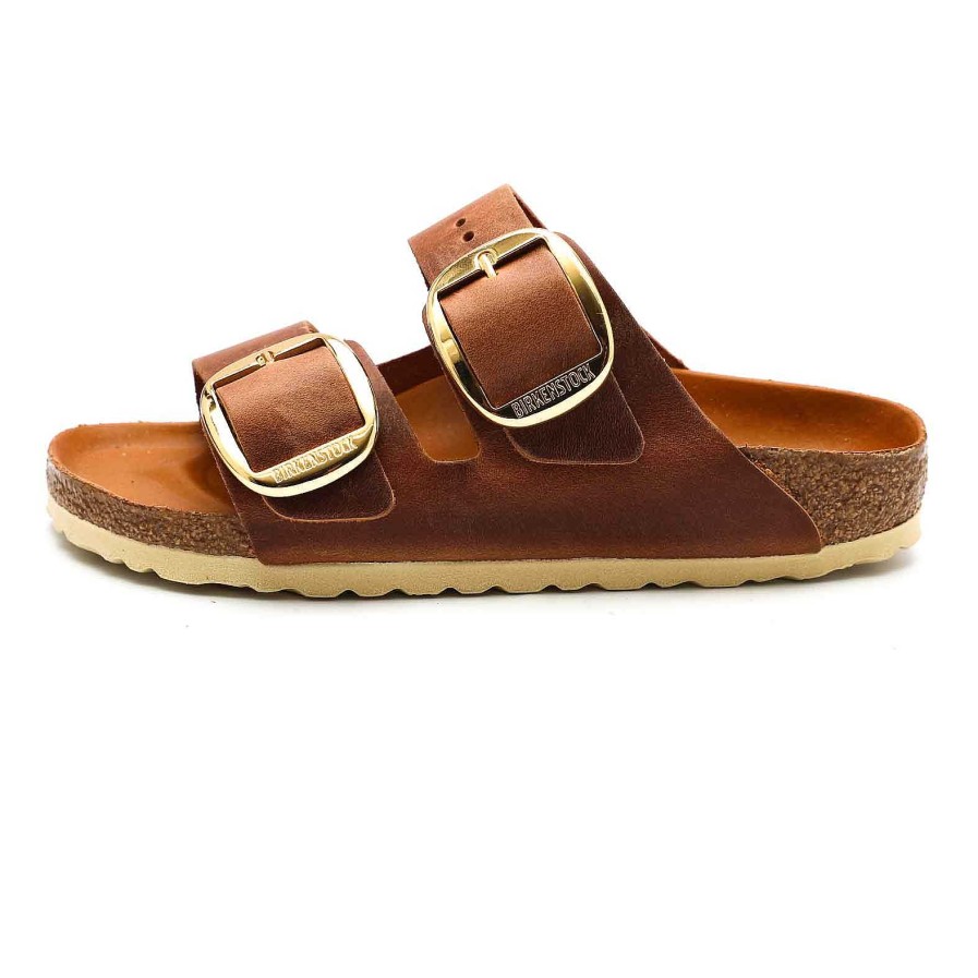 Frau birkenstock | Birkenstock Arizona Big Buckle Cognac