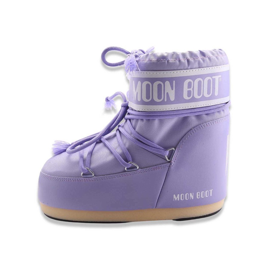 Frau moon boot | Moon Boot Icon Low Nylon Lila