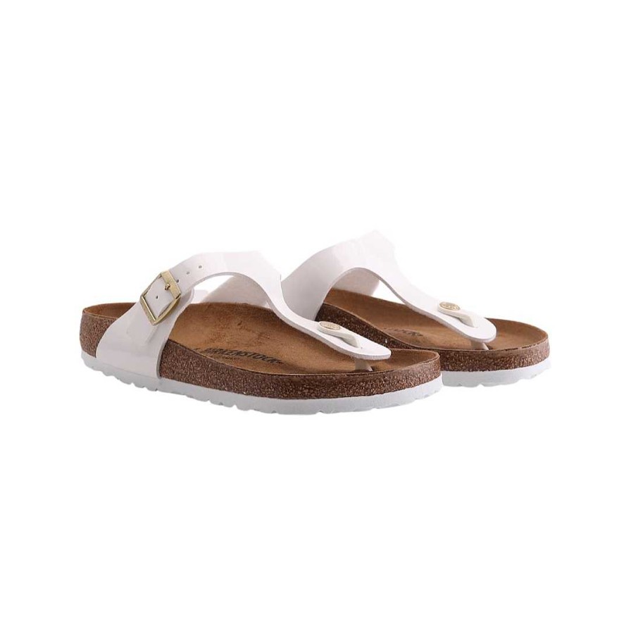 Frau birkenstock | Birkenstock Gizeh Bs Patent Weis