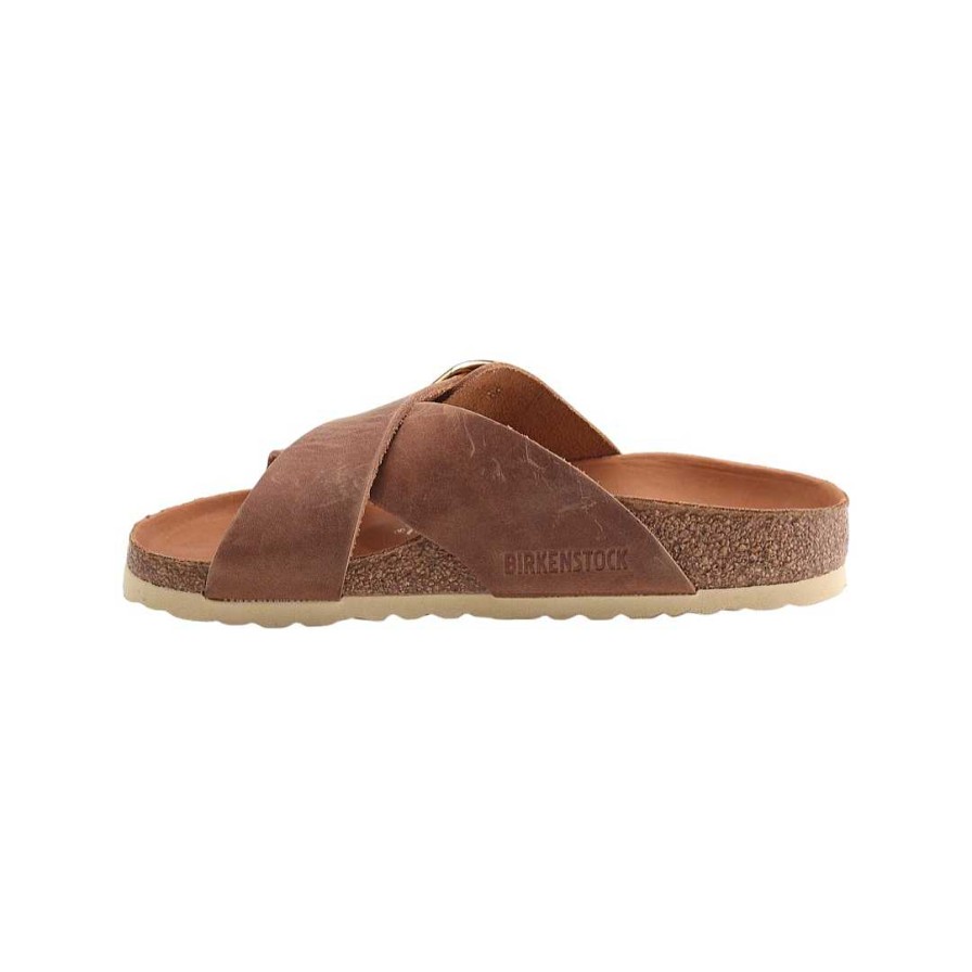 Frau birkenstock | Birkenstock Siena Big Buckle Cognac