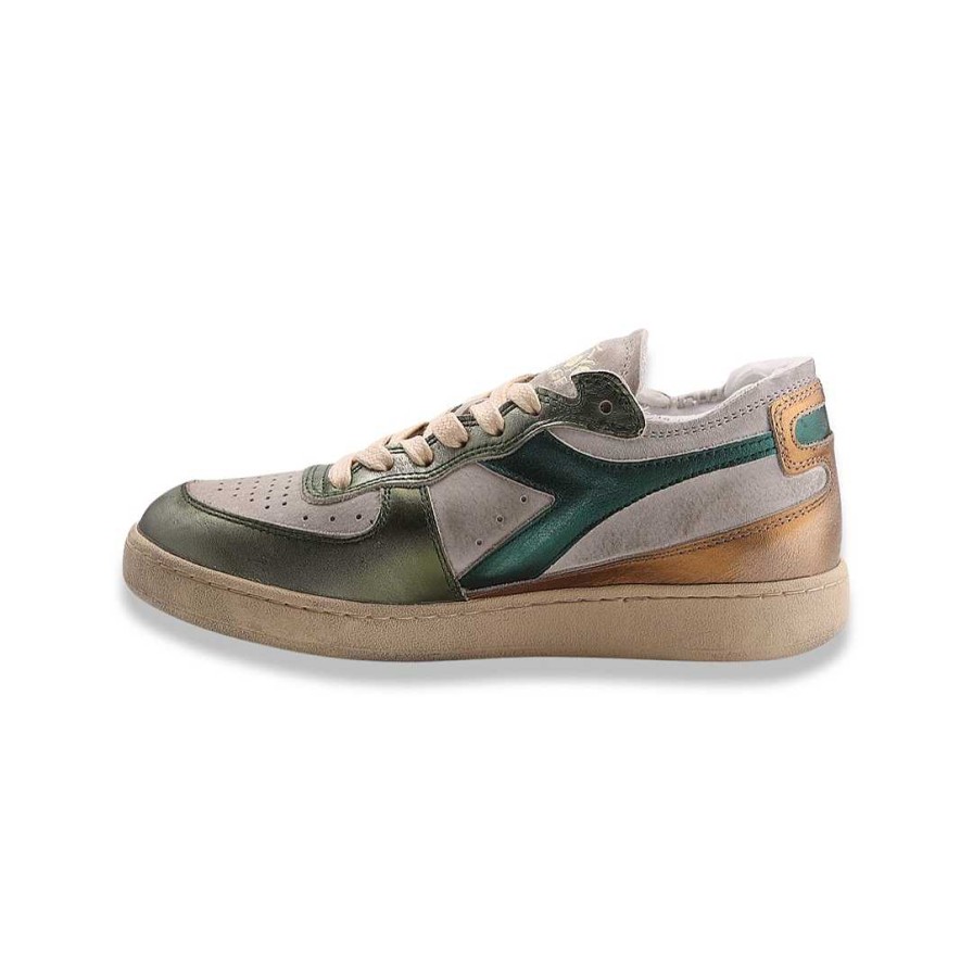 Frau diadora | Diadora Heritage Basket Row Cut Metall Beige Oyster