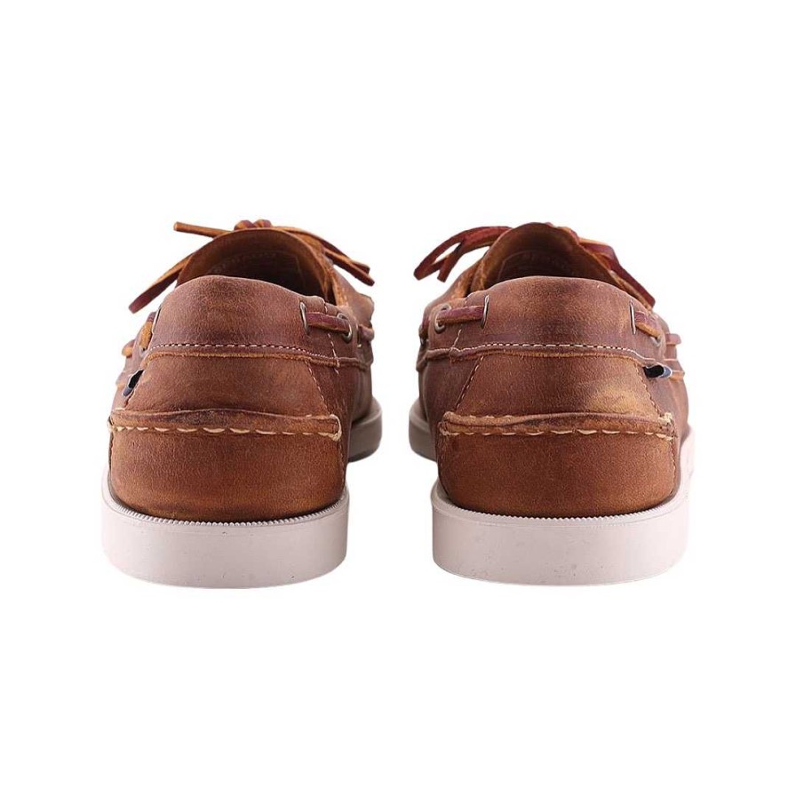 Mann sebago | Sebago Dockside Portland Leder