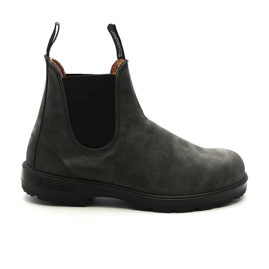 Mann blundstone | Blundstone 587 Rustikales Schwarz