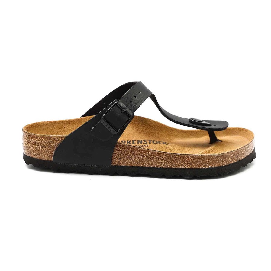 Frau birkenstock | Birkenstock Gizeh Schwarz