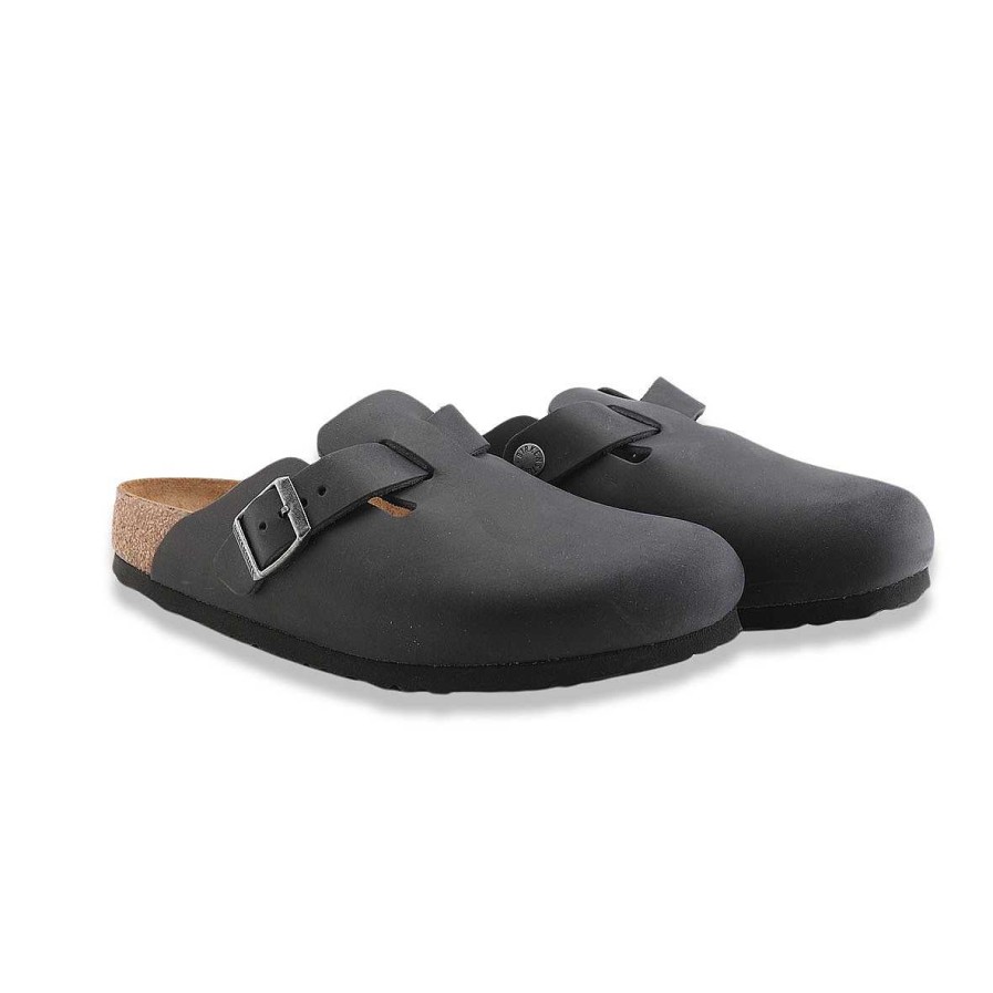 Frau birkenstock | Birkenstock Boston Schwarz