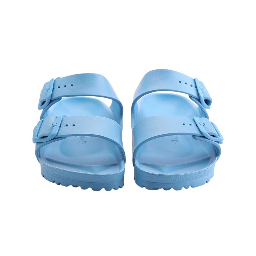 Frau birkenstock | Birkenstock Arizona Eva Himmelblau