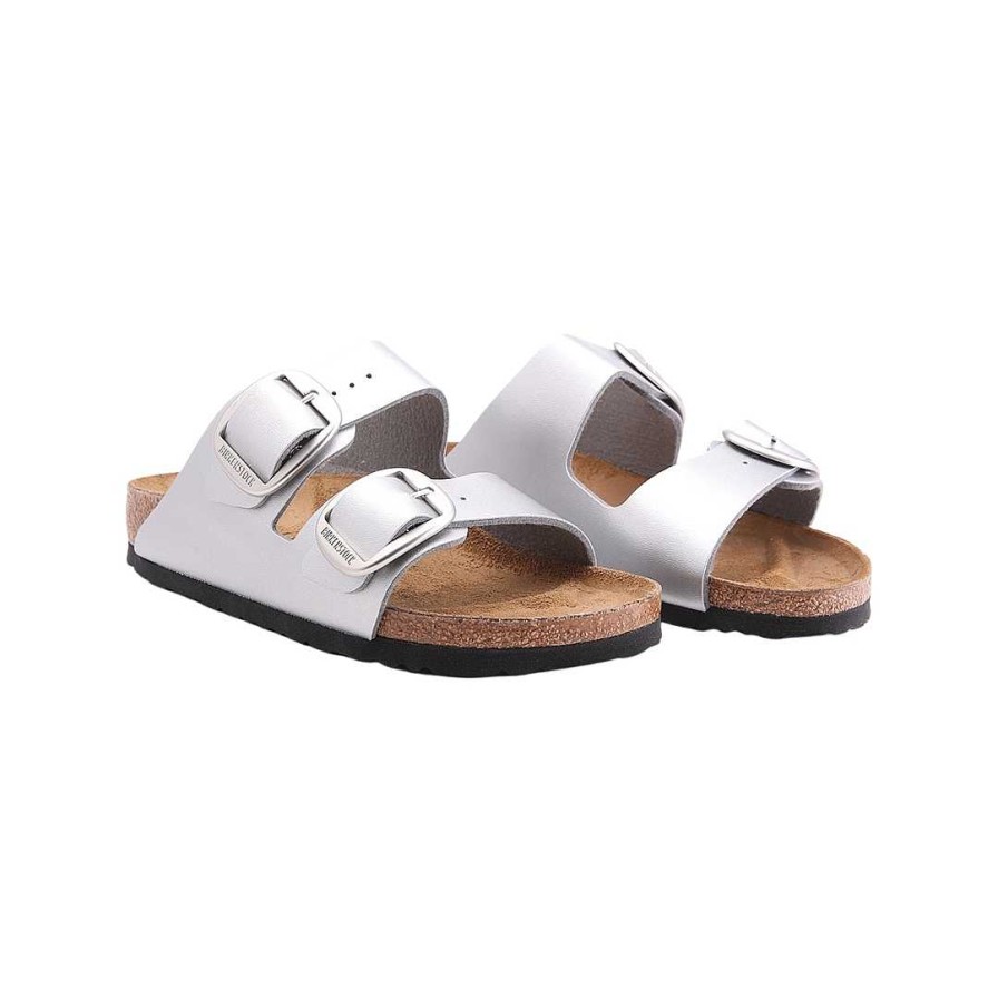 Frau birkenstock | Birkenstock Arizona Big Buckle Silber