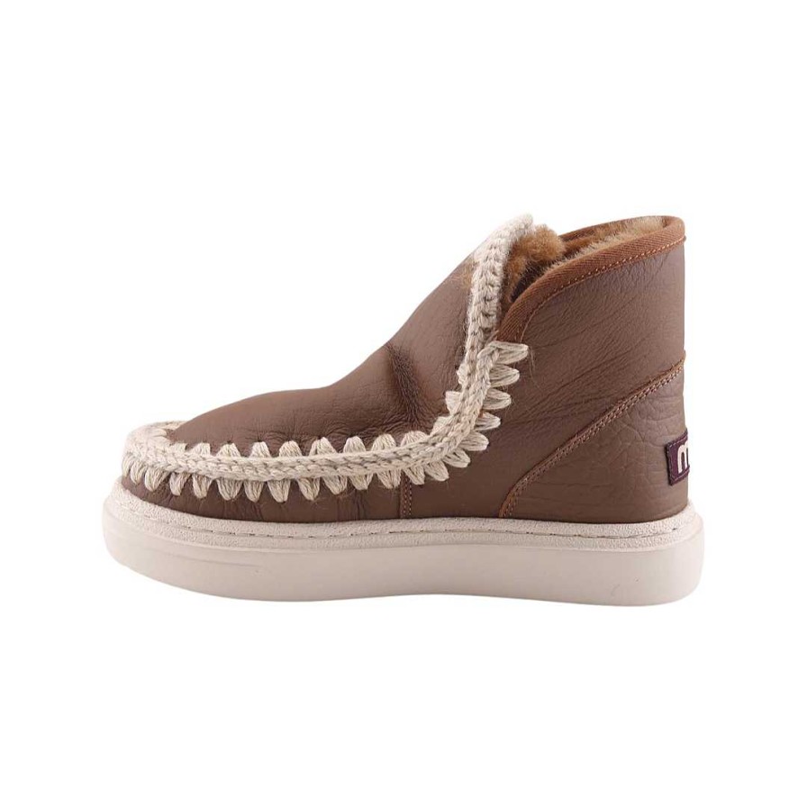 Frau mou | Mou Eskimo Sneaker Bold Cognac