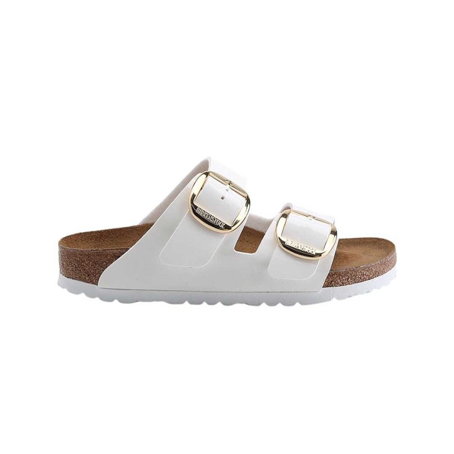 Frau birkenstock | Birkenstock Arizona Big Buckle Patent Weis