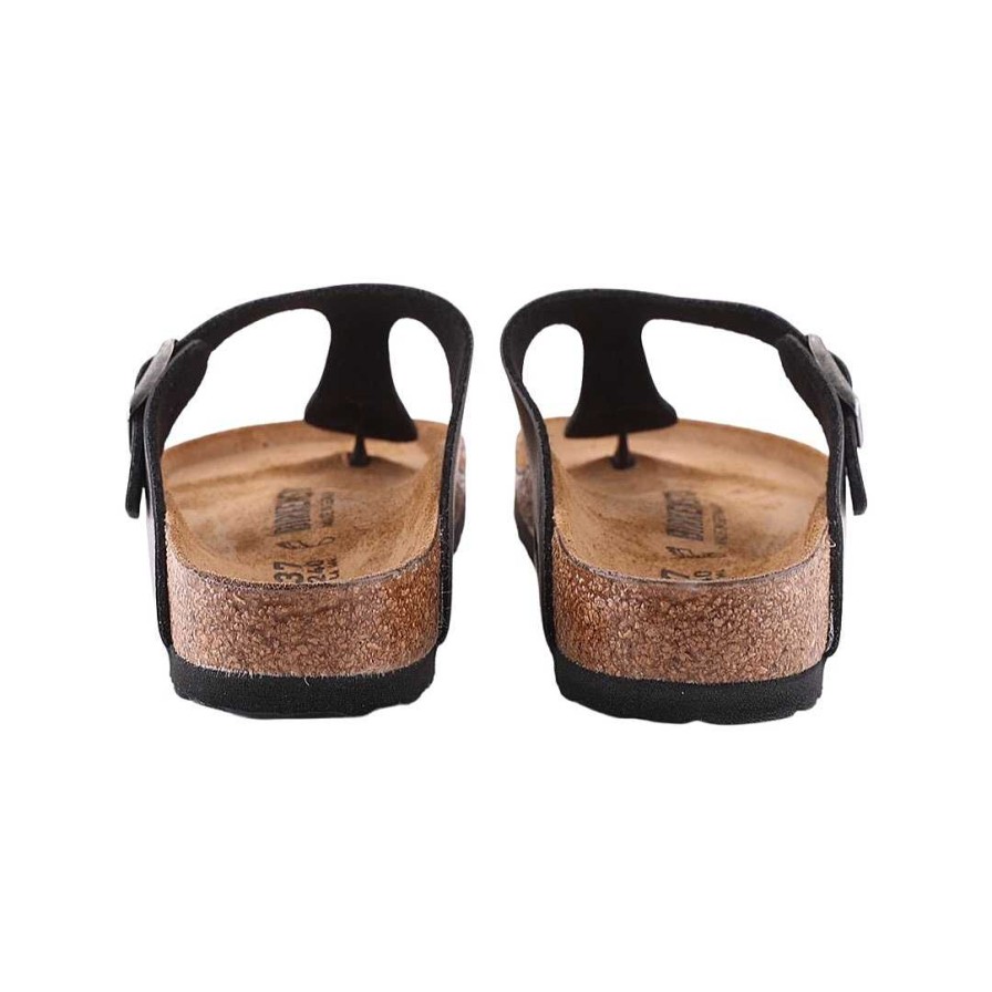 Frau birkenstock | Birkenstock Gizeh Bs Metallic Black